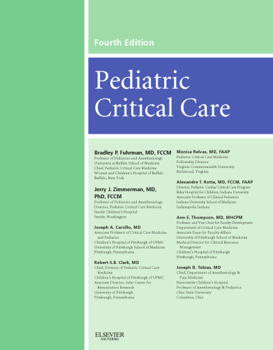 Pediatric Critical Care, 4th Edition