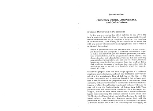 The Babylonian theory of the planets