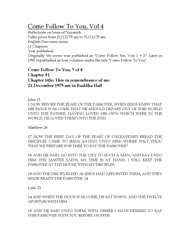 Come Follow Me: v. 4