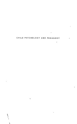 Child psychology and pedagogy: the Sorbonne lectures 1949-1952
