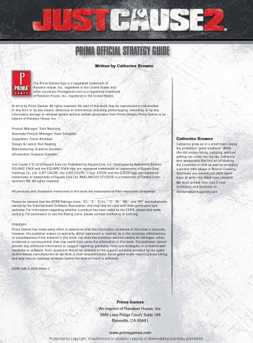 Just Cause 2: Prima Official Game Guide