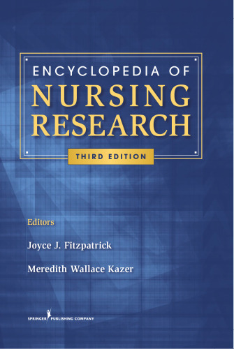 Encyclopedia of Nursing Research: Third Edition