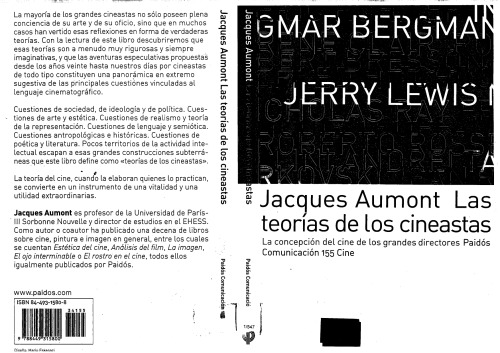 Las teorías de los cineastas.La concepción del cine de los grandes directores