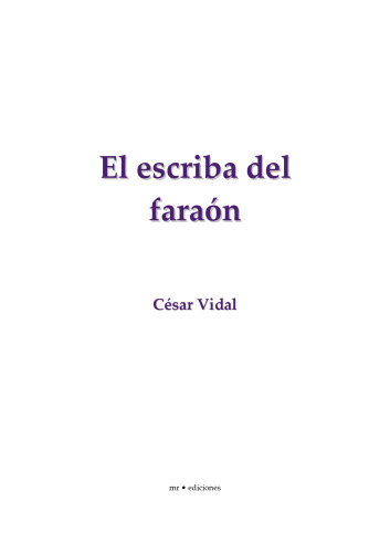 El Escriba del faraón