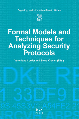 Formal Models and Techniques for Analyzing Security Protocols