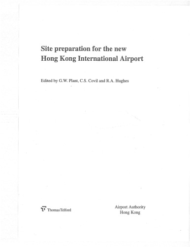 Site preparation for the new Hong Kong International Airport