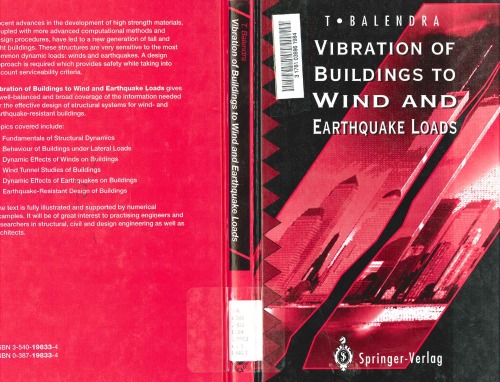 Vibration of Buildings to Wind and Earthquake Loads