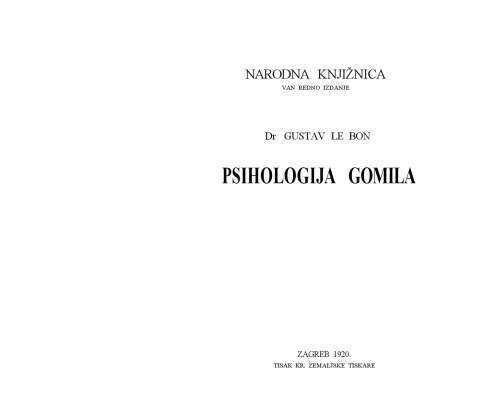 Psihologija gomila