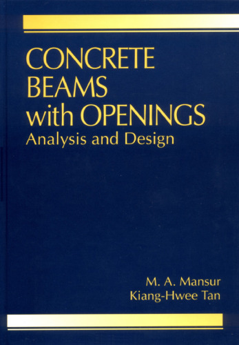Concrete beams with openings: analysis and design