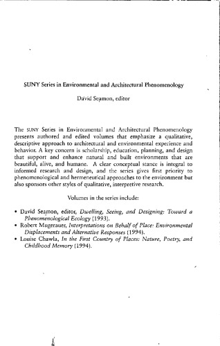 Goethe's way of science: a phenomenology of nature