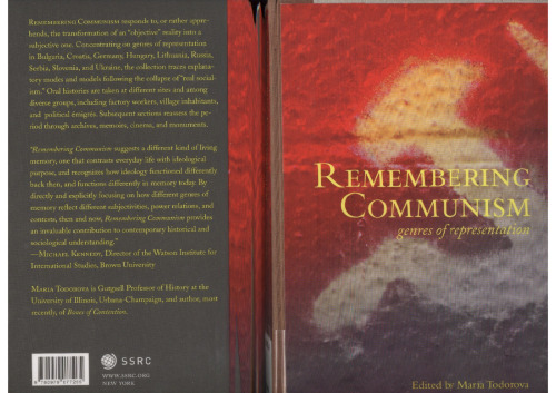 Remembering Communism: Genres of Representation