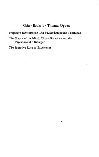 Subjects of Analysis