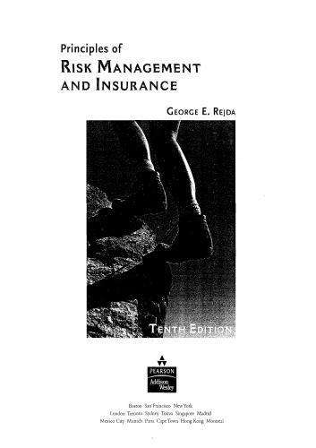 Principles of risk management and insurance