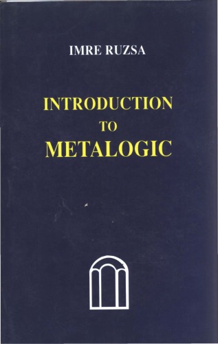 Introduction to Metalogic: With an Appendix on Type-Theoretical Extensional and Intensional Logic