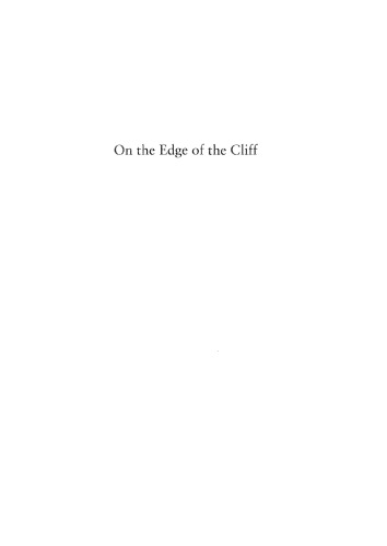 On the Edge of the Cliff: History, Language and Practices (Parallax: Re-visions of Culture and Society)