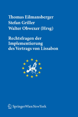 Rechtsfragen der Implementierung des Vertrags von Lissabon