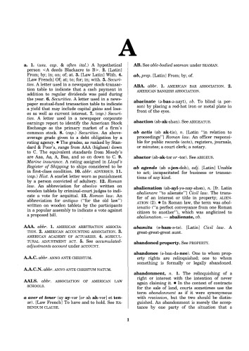 Black's Law Dictionary 7th Edition