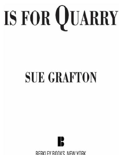 Q Is for Quarry