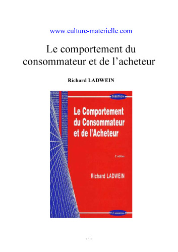 Le comportement du consommateur et de l’acheteur
