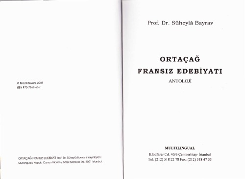 Ortaçağ Fransız Edebiyatı