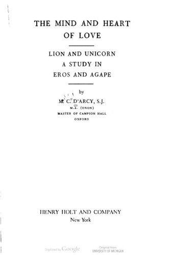 The Mind and Heart of Love