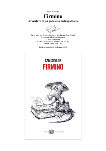 Firmino. Avventure di un parassita metropolitano