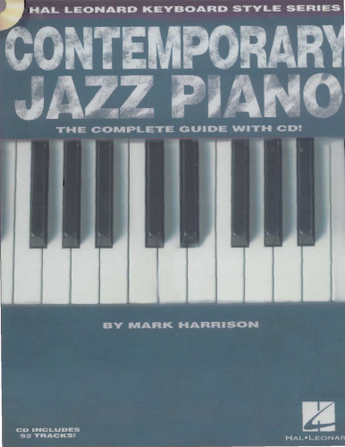 Contemporary Jazz Piano: Hal Leonard Keyboard Style Series