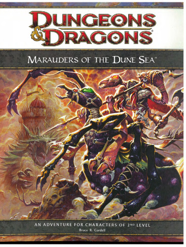 Marauders of the Dune Sea: A 4th Edition D&D Adventure