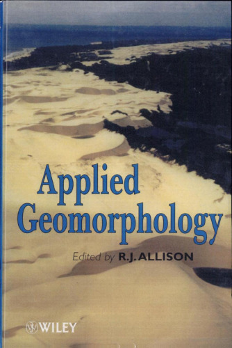 Applied geomorphology: theory and practice