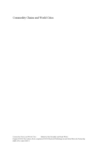 Commodity Chains and World Cities