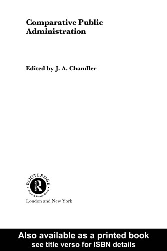 Comparative public administration
