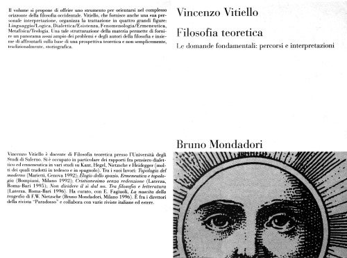 Filosofia teoretica: le domande fondamentali : percorsi e interpretazioni