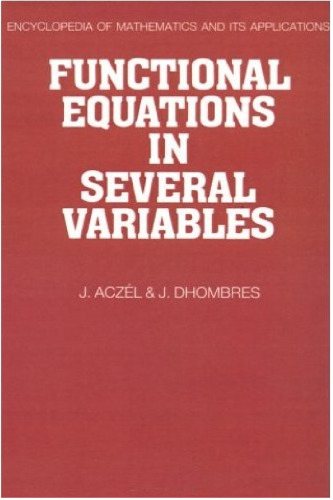 Functional Equations in Several Variables
