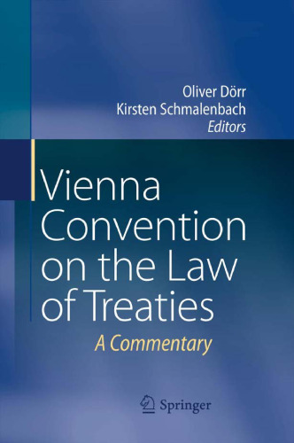 Vienna Convention on the Law of Treaties: A Commentary