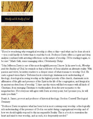 Worship and the Reality of God: An Evangelical Theology of Real Presence