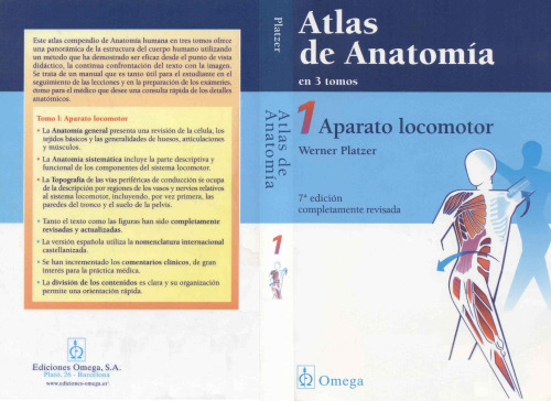 Atlas de anatomía: en 3 tomos, Volume 1