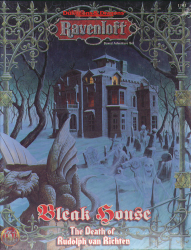 Bleak House: The Death of Rudolph Van Richten (AD&D Ravenloft Boxed Adventure)