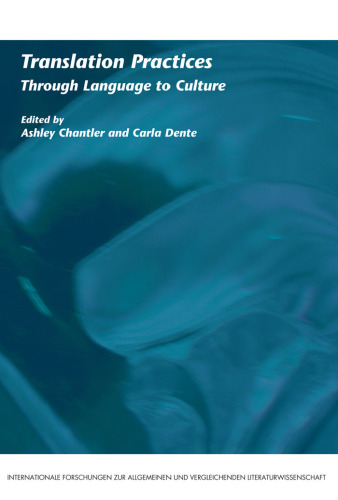 Translation Practices: Through Language to Culture (Internationale Forschungen zur Allgemeinen und Vergleichenden Literaturwissenschaft)