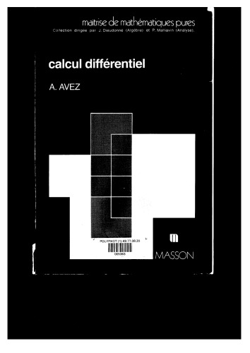 Calcul differentiel