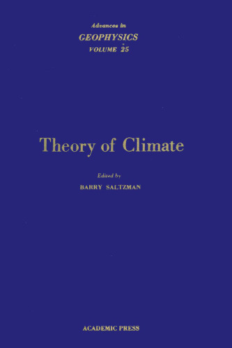 Theory of Climate, Proceedings of a Symposium Commemorating the Two-Hundredth Anniversary of the Academy of Sciences of Lisbon