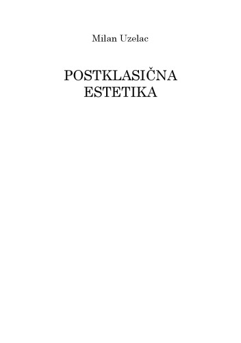Postklasična estetika
