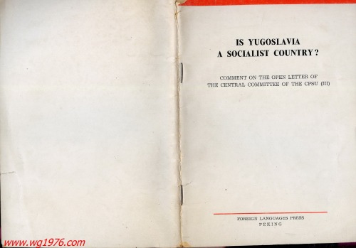 Is Yugoslavia a Socialist Country?