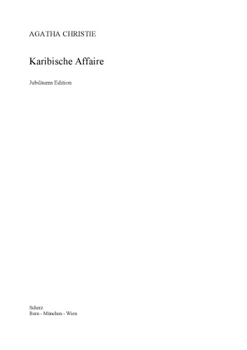 Karibische Affaire