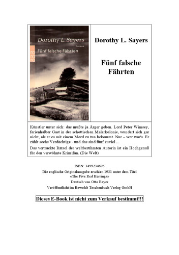 Fünf falsche Fährten