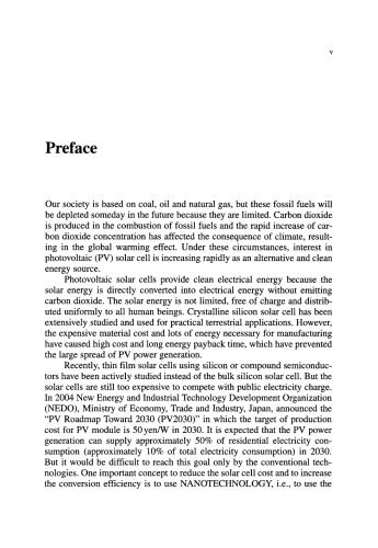 Nanostructured Materials for Solar Energy Conversion