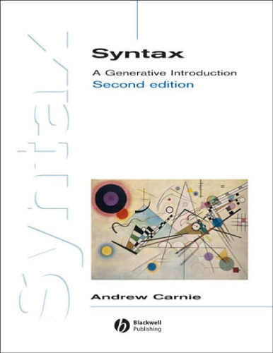 Syntax: A Generative Introduction