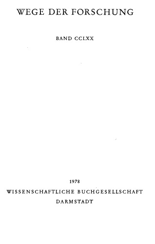 Raumtheorie (Wege der Forschung ; Bd. 270)