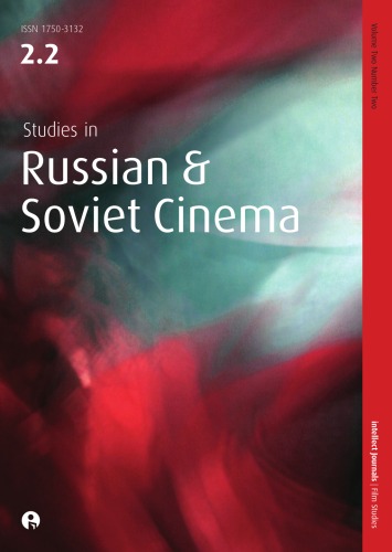 [Journal] Studies in Russian and Soviet Cinema. Vol. 2. No 2