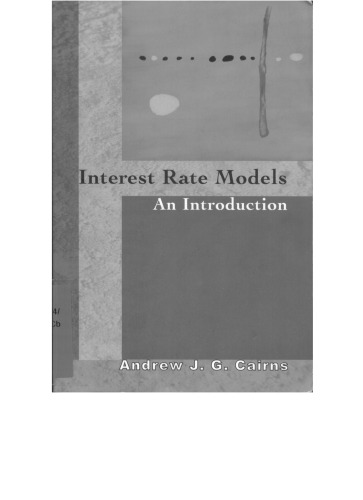 Interest Rate Models: An Introduction