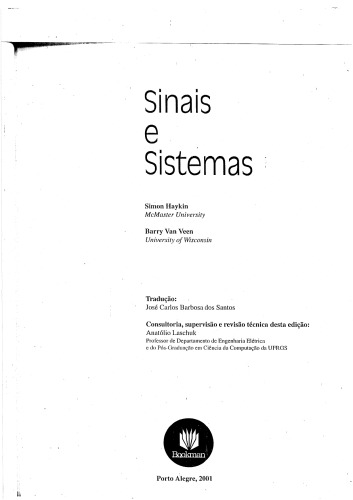 Sinais e Sistemas